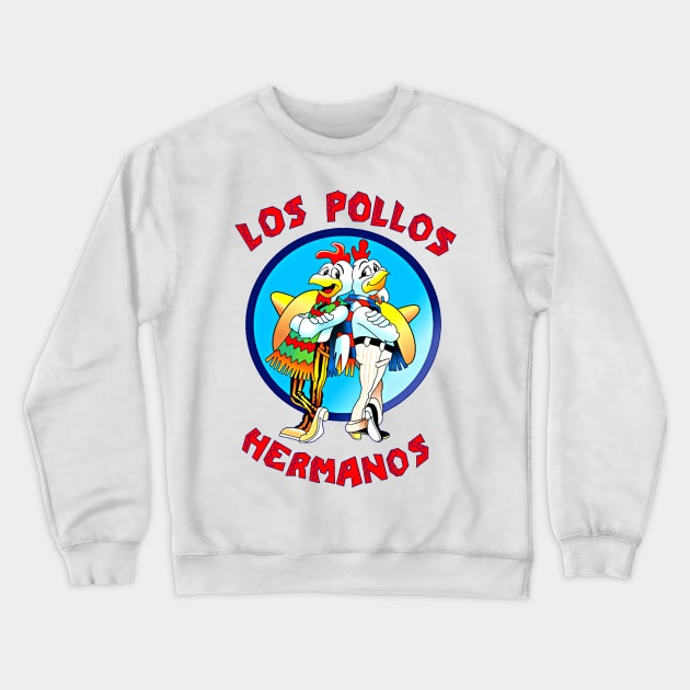 Los Pollos Hermanos Crewneck Sweatshirt by DavidLoblaw